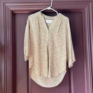 Amour Vert beige blouse for Stitch Fix